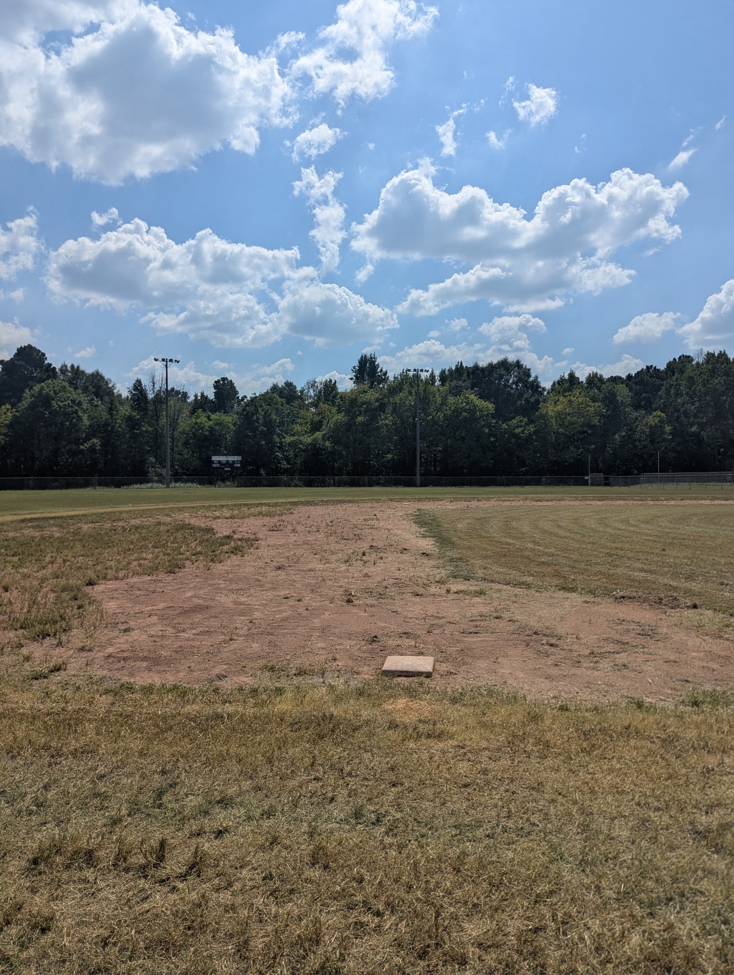 Tippy Field during cleanup