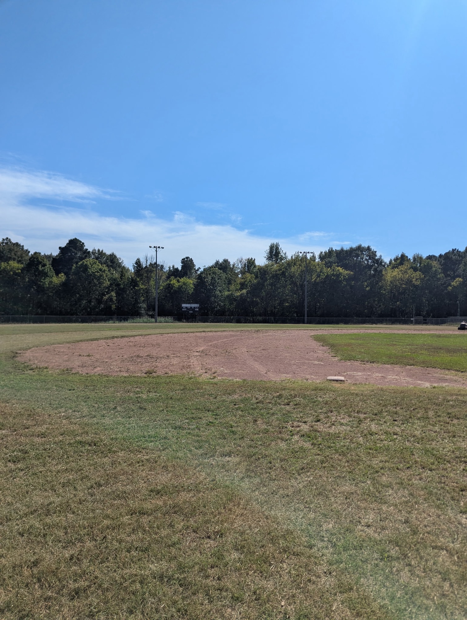 Tippy Field after cleanup and mowing
