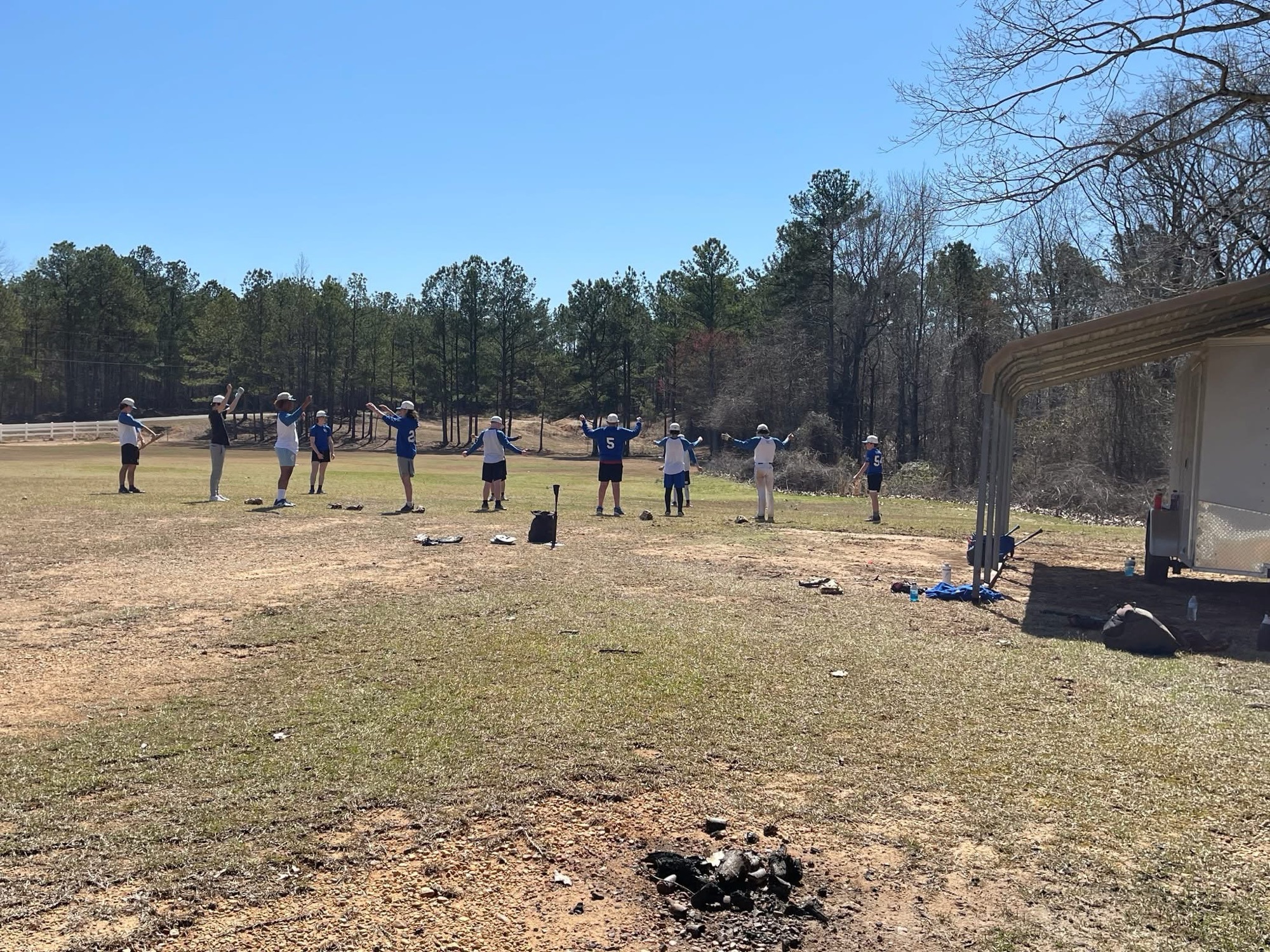 HC Baseball first team retreat 2025