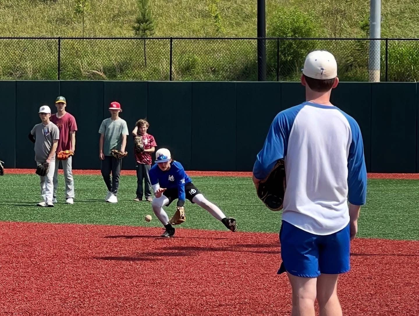 HC Baseball summer practice and fellowship