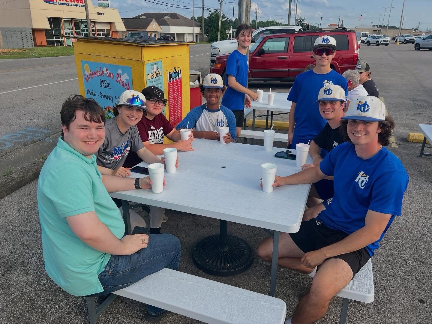 HC Baseball family summer outing