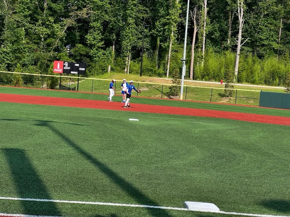 Summer baseball and fellowship at Bill Noble Park